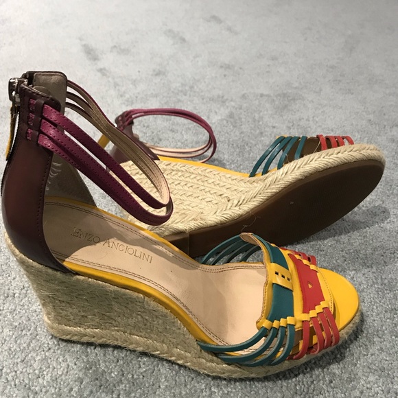 enzo angiolini wedges